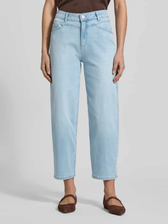 Zdjęcie produktu Jeansy o kroju barrel fit w 5 kieszeni Christian Berg Oceaniczny