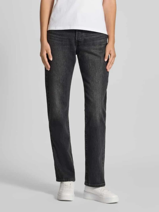Zdjęcie produktu Jeansy o kroju straight fit z 5 kieszeniami Levi's Czarny