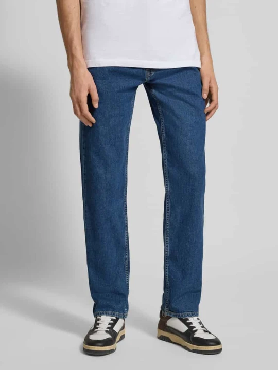 Zdjęcie produktu Jeansy o kroju straight fit z 5 kieszeniami Levi's Jeansowy niebieski