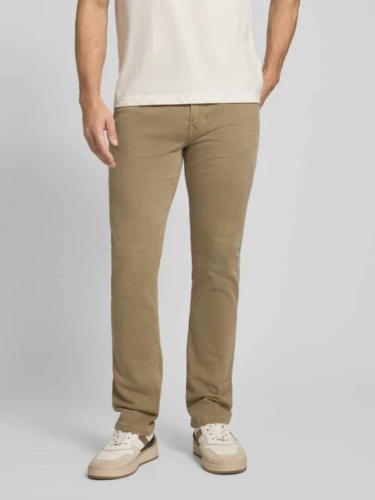 Zdjęcie produktu Dżinsy o kroju straight fit z 5-kieszeniowym designem model 'ARNE' MAC Beżowy