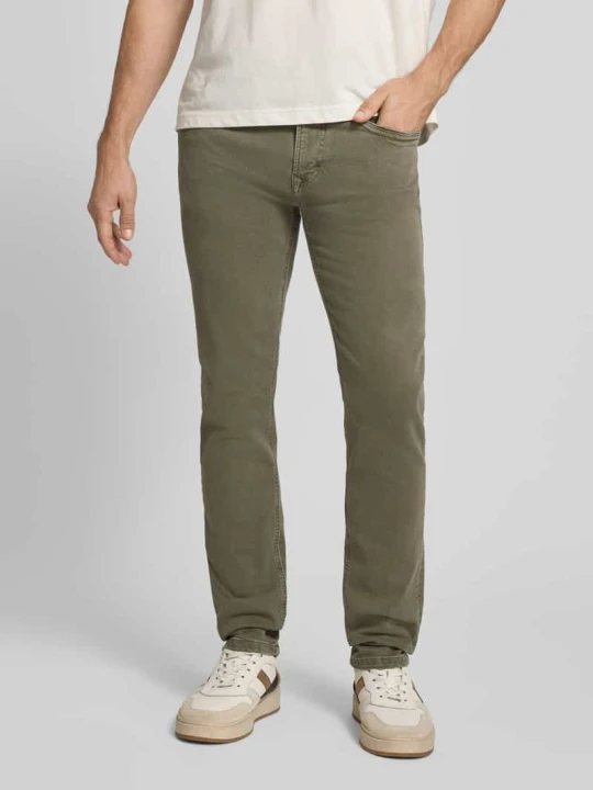 Zdjęcie produktu Dżinsy o kroju straight fit z 5-kieszeniowym designem model 'ARNE' MAC Trzcinowy