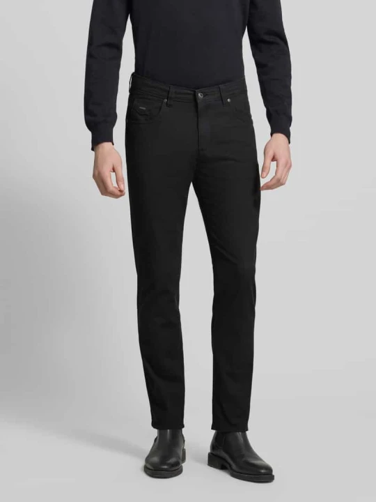 Zdjęcie produktu Jeansy w kroju regular fit w fasonie 5‑kieszeniowym model 'CORDOBA' Bugatti Antracytowy