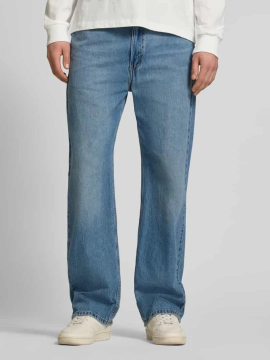 Zdjęcie produktu Jeansy o prostym kroju w stylu 5 kieszeni, model "Live" Levi's Jeansowy niebieski