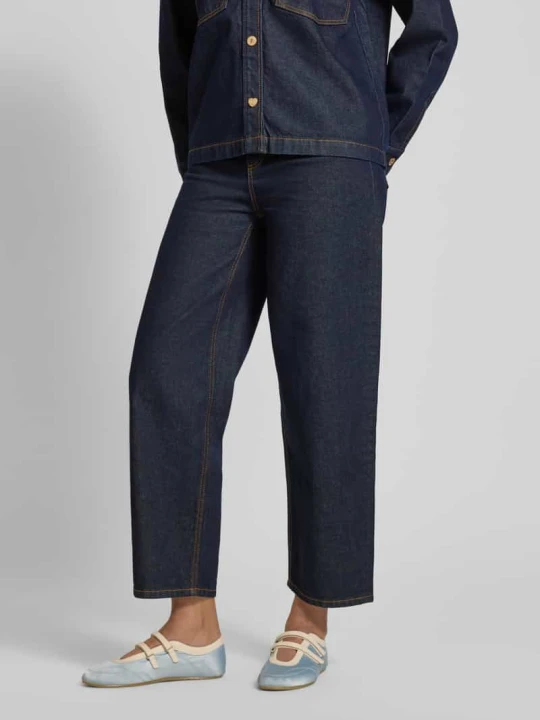 Zdjęcie produktu Jeansy o kroju straight fit z czystej bawełny ekologicznej Jake*s Jeansowy niebieski
