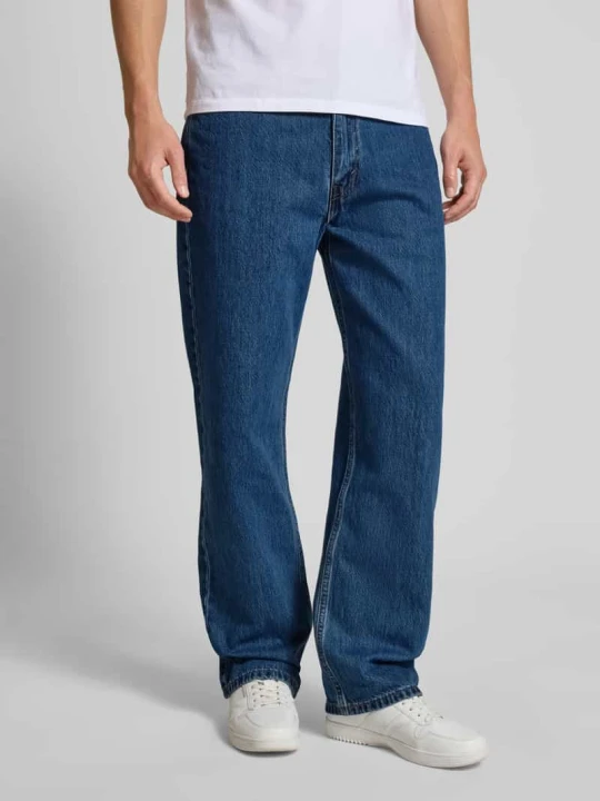 Zdjęcie produktu Jeansy o kroju straight fit z czystej bawełny model ‘565’ Levi's Niebieski
