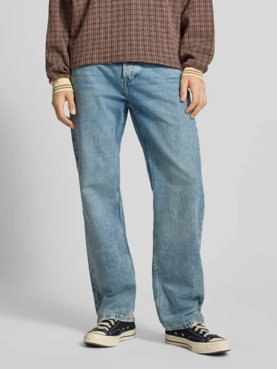 Zdjęcie produktu Jeansy o kroju tapered fit z czystej bawełny model 'BEXLEY' Pepe Jeans Jeansowy niebieski
