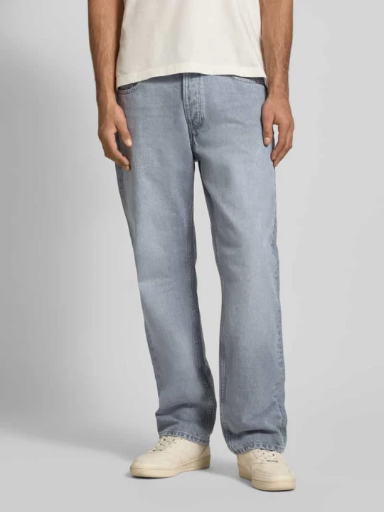 Zdjęcie produktu Jeansy o prostym kroju z czystej bawełny Model „EDGE” Only & Sons Jasnoszary