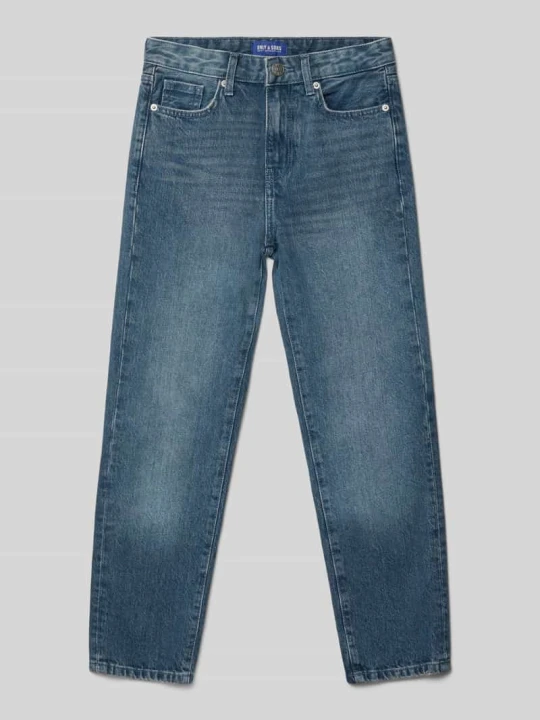 Zdjęcie produktu Jeansy o kroju straight fit z czystej bawełny model ‘EDGE’ Only & Sons Niebieski