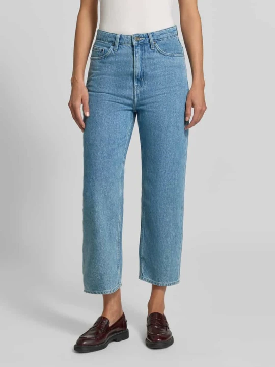 Zdjęcie produktu Jeansy o kroju straight fit z czystej bawełny model 'Joybird' American Vintage Niebieski