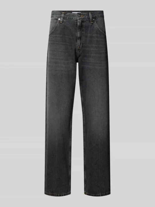 Zdjęcie produktu Jeansy o kroju straight fit z czystej bawełny Model 'TYRELL' Edwin Grafitowy