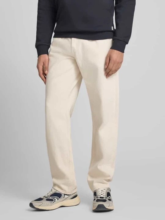 Zdjęcie produktu Jeansy o kroju straight fit z czystej bawełny Only & Sons Écru