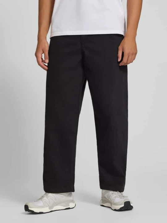 Zdjęcie produktu Jeansy o kroju straight fit z czystej bawełny REVIEW Czarny
