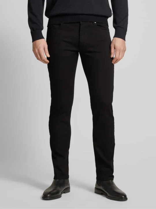 Zdjęcie produktu Jeansy o kroju regular fit z detalem marki Christian Berg Czarny