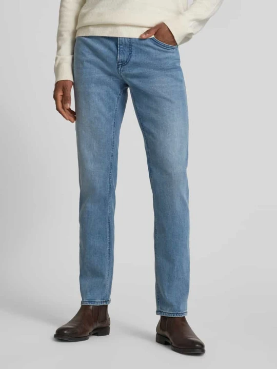 Zdjęcie produktu Jeansy o kroju regular fit z detalem z logo Model 'Mitch' JOOP! Jeansowy niebieski