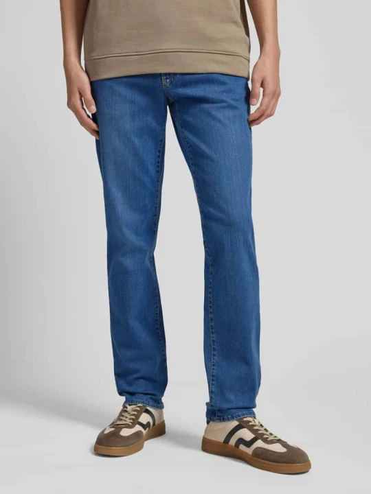 Zdjęcie produktu Jeansy o kroju regular fit z 5-kieszeniowym designem model 'CADIZ' BRAX Jeansowy niebieski