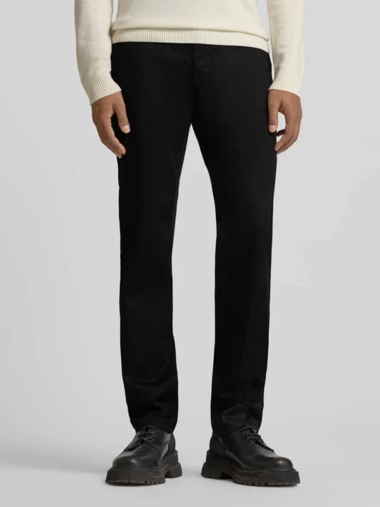 Zdjęcie produktu Jeansy o kroju regular fit z 5-kieszeniowym designem model 'CADIZ' BRAX Czarny
