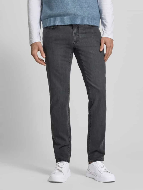Zdjęcie produktu Jeansy o kroju regular fit z 5-kieszeniowym designem model 'CADIZ' BRAX Ciemnoszary