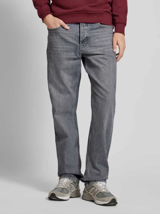 Zdjęcie produktu Jeansy o kroju straight fit z dodatkiem wełny model ‘EDGE’ Only & Sons Jasnoszary