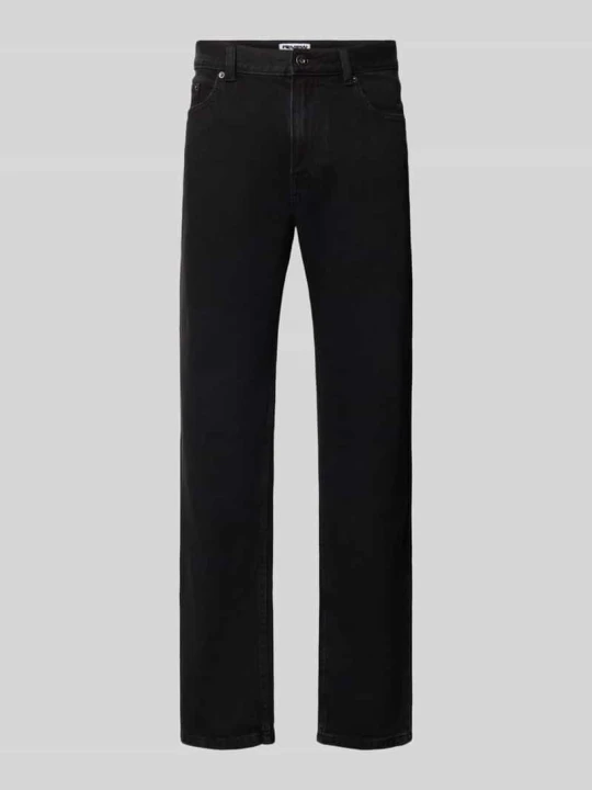 Zdjęcie produktu Jeansy o kroju straight fit z kieszeniami wpuszczanymi REVIEW Czarny
