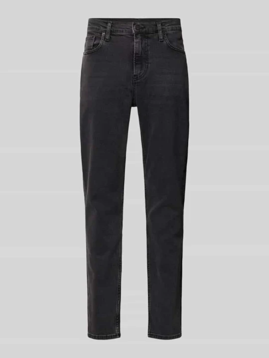 Zdjęcie produktu Jeansy o kroju straight fit z mieszanka bawełny i lyocellu model 'AARJO TARPA' ARMEDANGELS Czarny