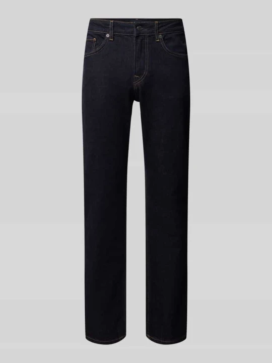 Zdjęcie produktu Jeansy o kroju straight fit z mieszanka bawełny model 'Cash' Pepe Jeans Niebieski