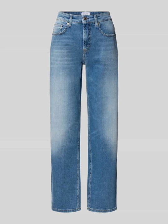 Zdjęcie produktu Jeansy o kroju straight fit z mieszanka bawełny model 'GINI' CAMBIO Oceaniczny