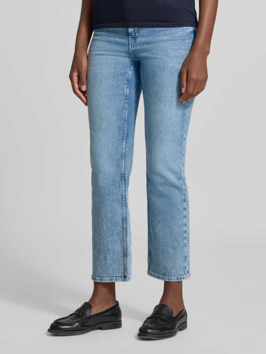 Zdjęcie produktu Jeansy o kroju straight fit z mieszanka bawełny model 'KAROLIN' s.Oliver Jeansowy niebieski