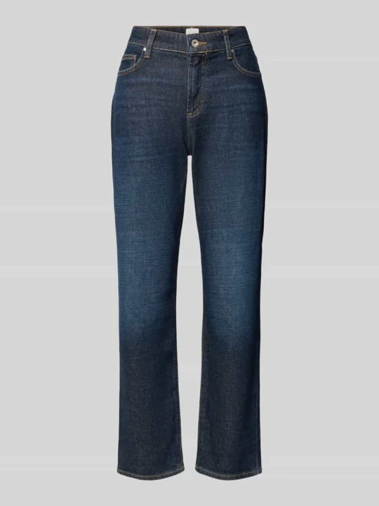 Zdjęcie produktu Jeansy o kroju straight fit z mieszanka bawełny model 'MADISON S' BRAX Ciemnoniebieski