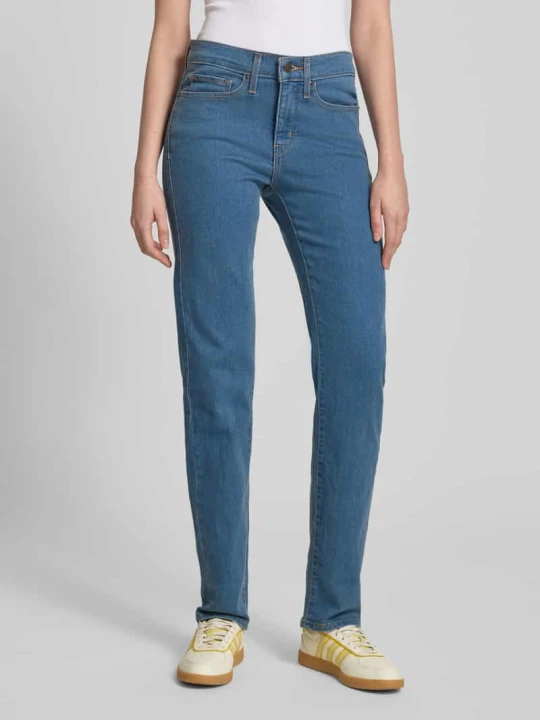 Zdjęcie produktu Jeansy o kroju straight fit z mieszanki bawełny model '314' Levi's Niebieski