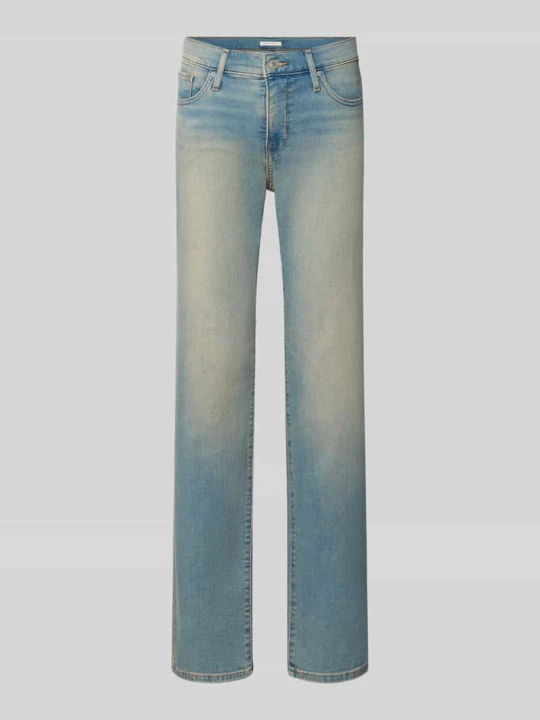 Zdjęcie produktu Jeansy o kroju straight fit z mieszanki bawełny model '314 SHAPING STRAIGHT' Levi's Jasnoniebieski