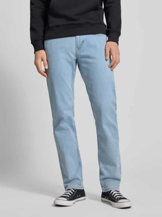 Zdjęcie produktu Jeansy o kroju regular fit z mieszanki bawełny model „CASH” Pepe Jeans Jeansowy niebieski