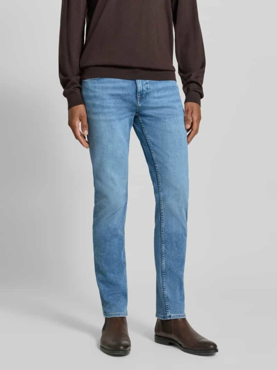 Zdjęcie produktu Jeansy o kroju slim fit z mieszanki bawełny Model 'DELAWARE' Boss Jasnoniebieski