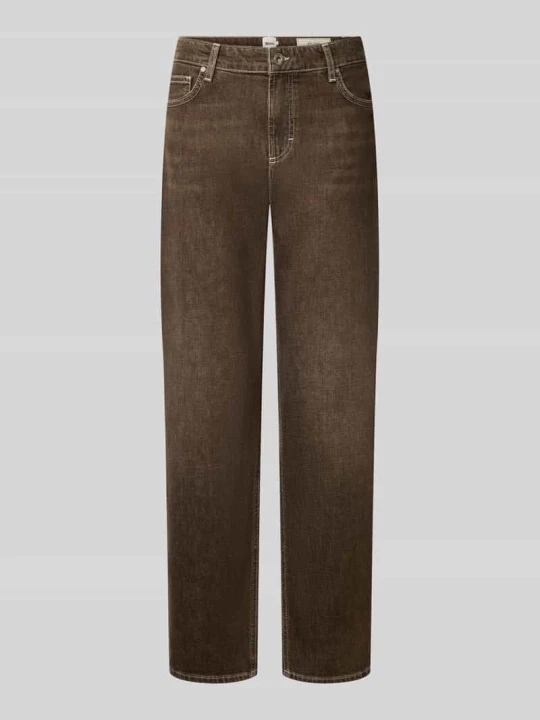 Zdjęcie produktu Jeansy o kroju straight fit z mieszanki bawełny model 'MADISON' BRAX Ciemnobrązowy