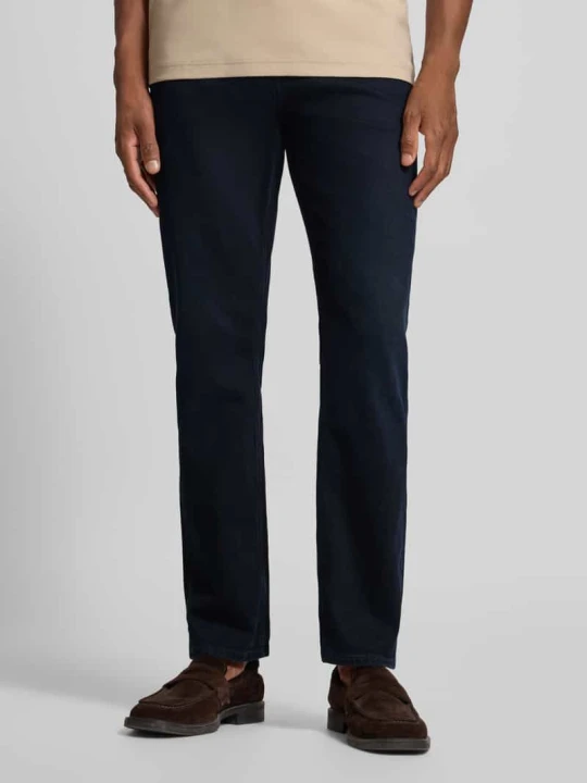 Zdjęcie produktu Jeansy o kroju straight fit z mieszanki bawełny model ‘MERCER’ Tommy Hilfiger Jeansowy niebieski