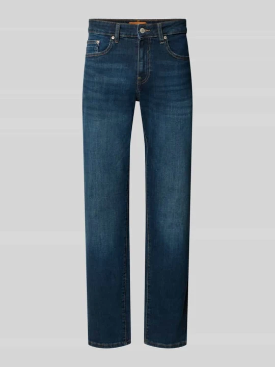 Zdjęcie produktu Jeansy o kroju straight fit z mieszanki bawełny model 'WEFT' Only & Sons Jeansowy niebieski