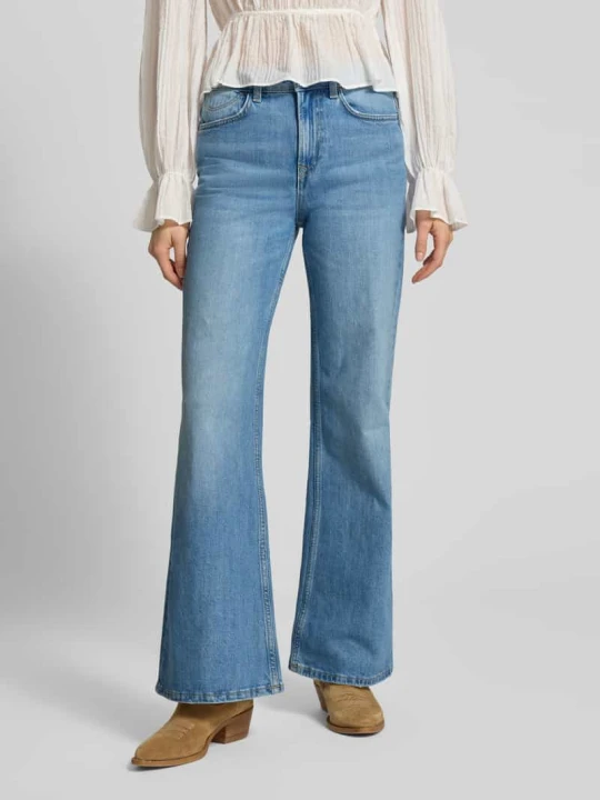Zdjęcie produktu Jeansy o kroju straight fit z mieszanki bawełny Pepe Jeans Błękitno-niebieski