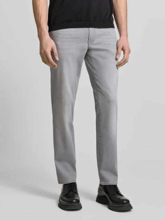 Zdjęcie produktu jeansy o kroju regular fit z ultralight wykończeniem model 'CADIZ' BRAX Jasnoszary