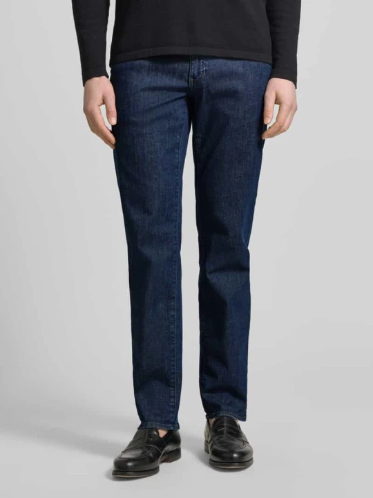 Zdjęcie produktu jeansy o kroju regular fit z ultralight wykończeniem model 'CADIZ' BRAX Ciemnoniebieski