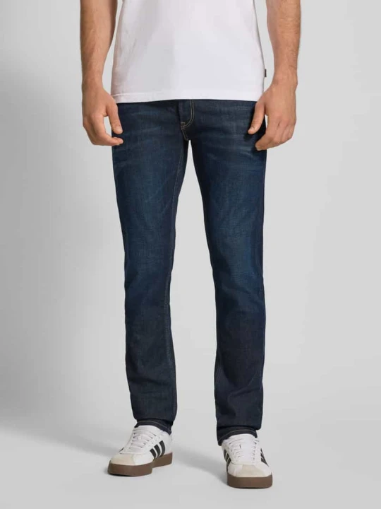 Zdjęcie produktu Jeansy o kroju straight fit z wpuszczanymi kieszeniami model ‘GROVER’ Replay Jeansowy niebieski