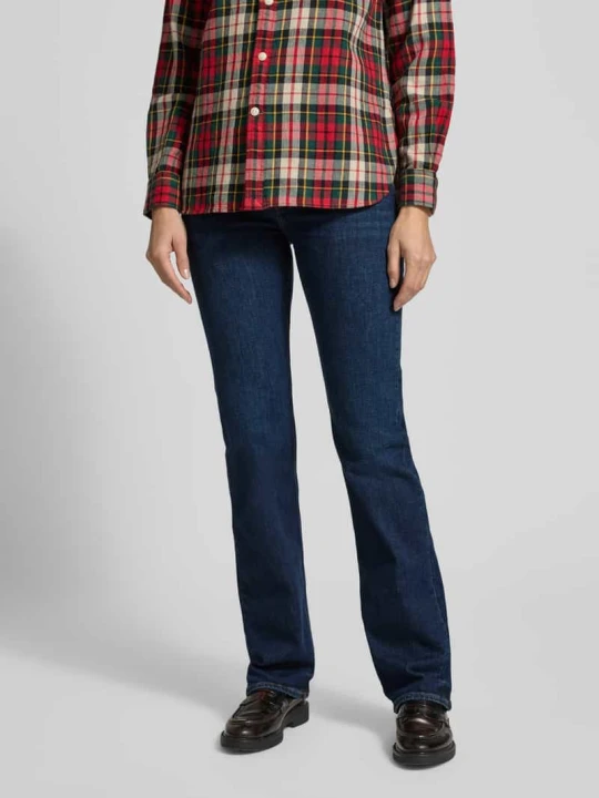 Zdjęcie produktu Jeansy o kroju straight fit z wpuszczanymi kieszeniami Polo Ralph Lauren Ciemnoniebieski