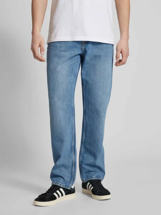 Zdjęcie produktu Jeansy o kroju straight leg z 5 kieszeniami model ‘EDGE’ Only & Sons Jeansowy niebieski