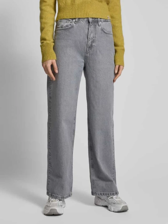 Zdjęcie produktu Jeansy o kroju straight leg z 5 kieszeniami model ‘LEXA’ Pepe Jeans Jasnoszary