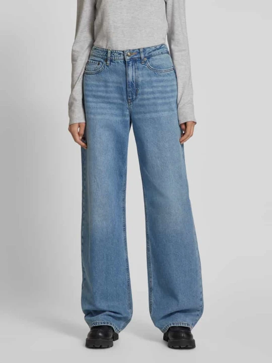 Zdjęcie produktu Jeansy o kroju straight leg z 5 kieszeniami model ‘MEDLEY’ Drykorn Jasnoniebieski