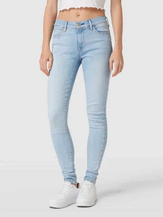Zdjęcie produktu Jeansy o kroju super skinny fit z mieszanki bawełny Levi's Jasnoniebieski