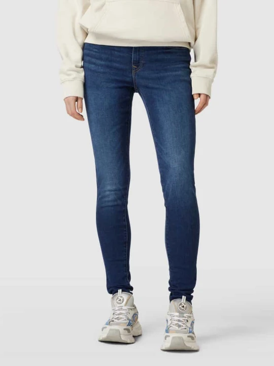 Zdjęcie produktu Jeansy o kroju super skinny fit z mieszanki bawełny Levi's Ciemnoniebieski