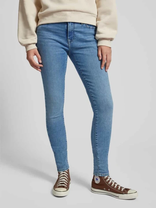 Zdjęcie produktu Jeansy o kroju super skinny fit z 5 kieszeniami model ‘710™’ Levi's Jasnoniebieski