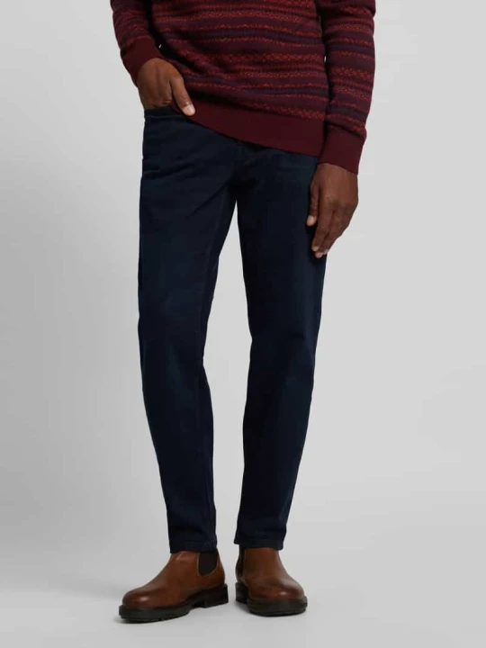 Zdjęcie produktu Jeansy o kroju tapered fit z 5 kieszeniami Hugo Jeansowy niebieski