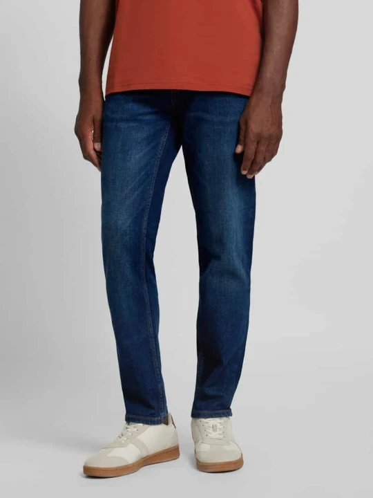 Zdjęcie produktu Jeansy o kroju tapered fit z 5 kieszeniami Hugo Jeansowy niebieski