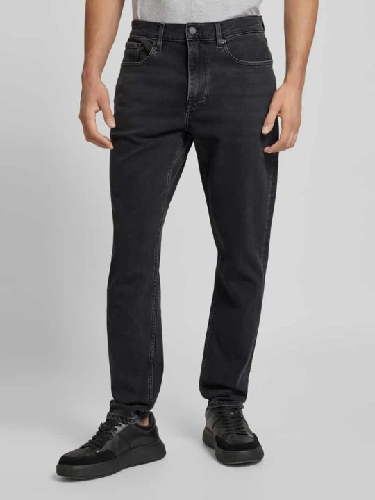 Zdjęcie produktu Jeansy o kroju tapered fit z 5 kieszeniami model ‘AARJO TARPA’ ARMEDANGELS Ciemnoszary