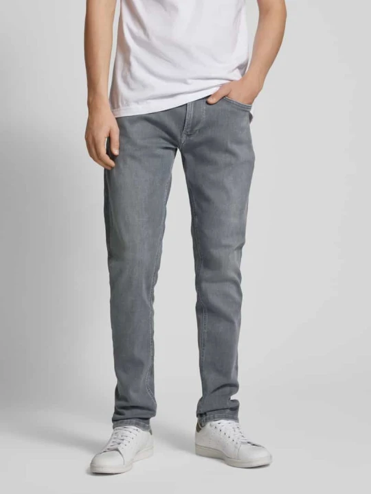 Zdjęcie produktu Jeansy o kroju tapered fit z 5 kieszeniami Pepe Jeans Średnioszary